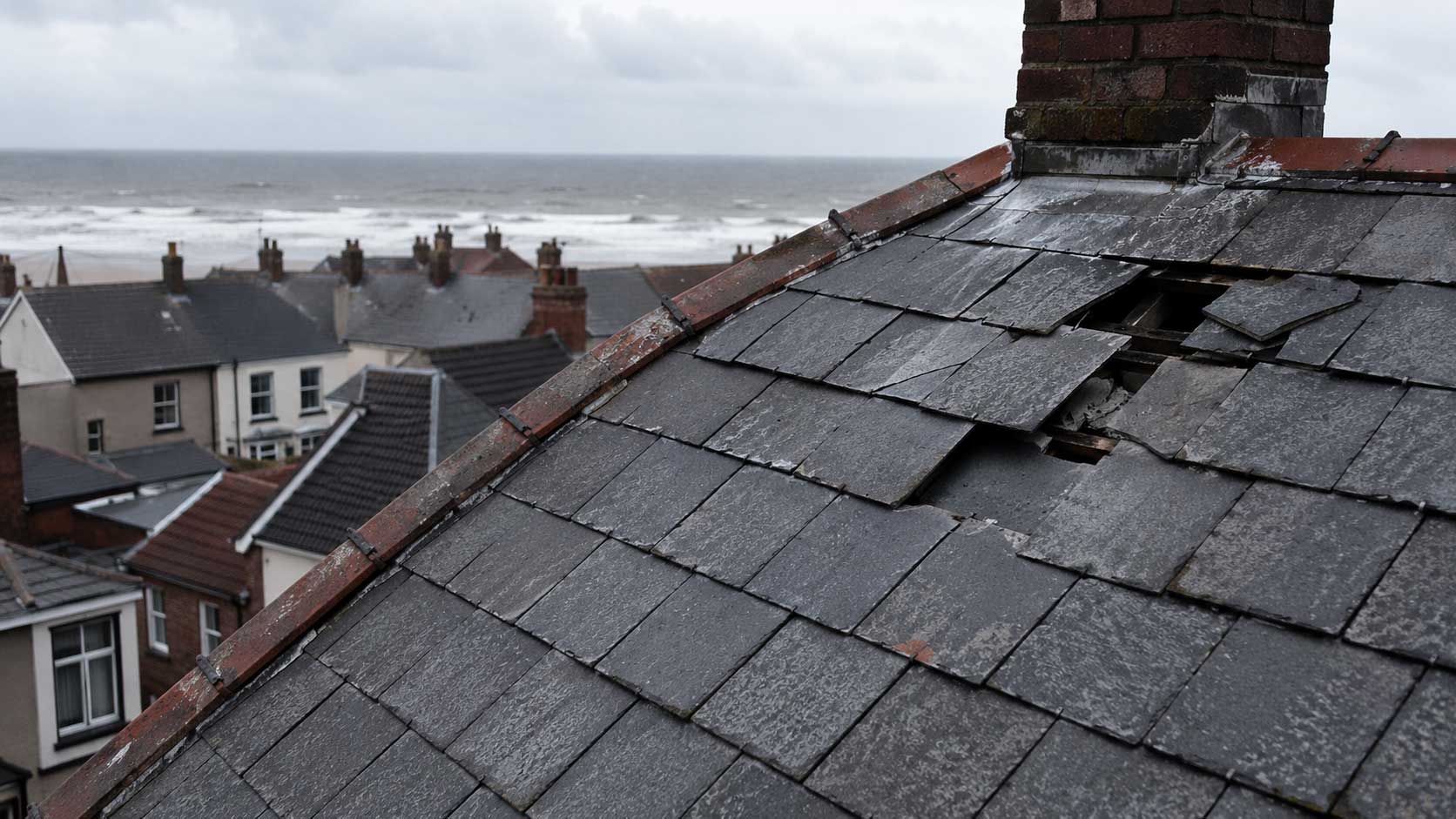 Coastal weather and your roof